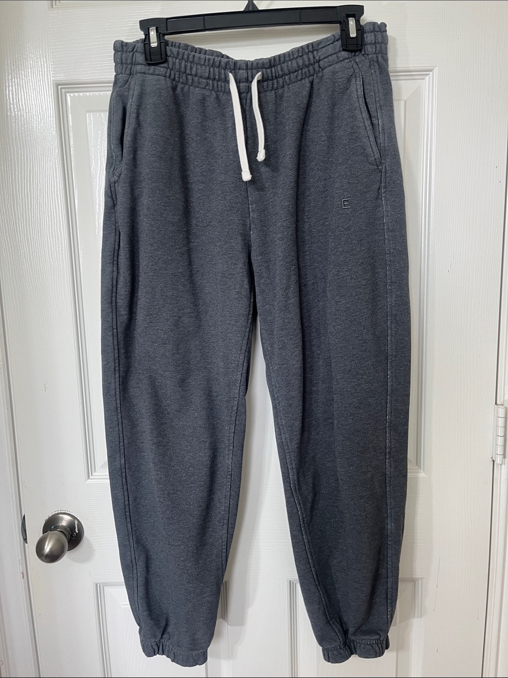 Everlane Slate Gray Drawstring Joggers